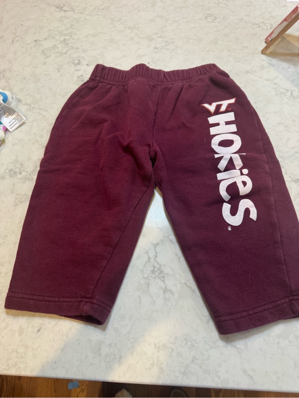Virginia Tech Hokies Kids Maroon Sweatpants